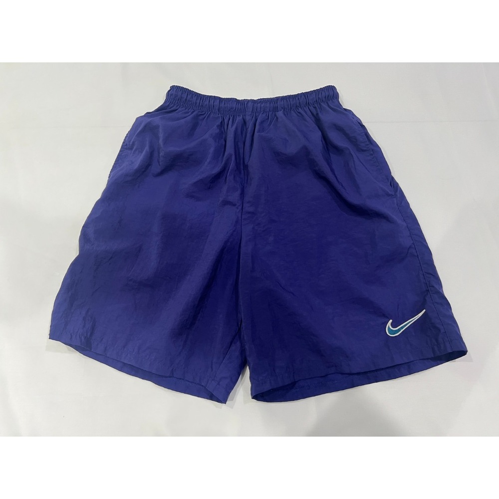Nike Track Shorts Womens Small Purple Vintage 90s Activewear Running Workout